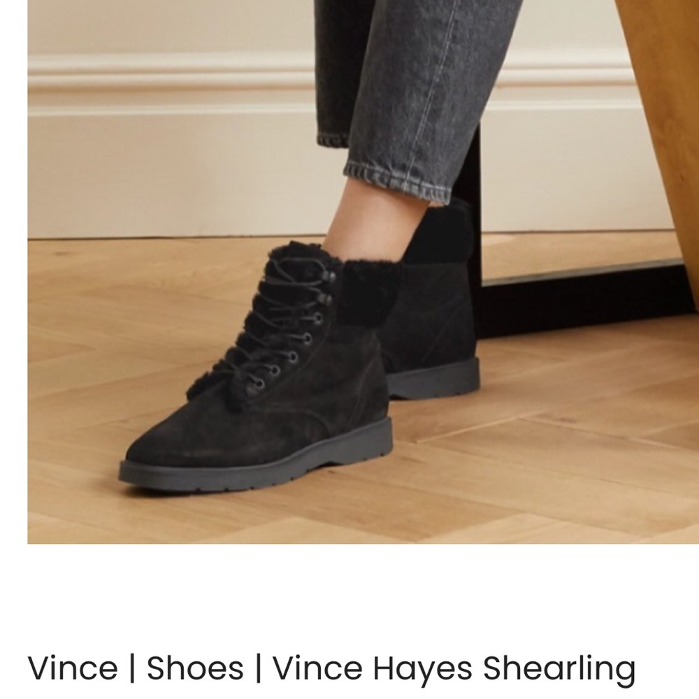 Hayes 2 Shearling-Lined Suede Hiking Boots Boot